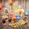 300 Pieces Cellophane Treat Bags with Ties, Clear Goodie/Gift Bags For Candy, Cookie, Party Favor, Packaging, 6X9 5X7 4X6